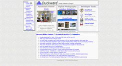 Desktop Screenshot of duckware.com