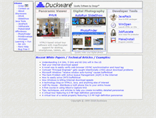 Tablet Screenshot of duckware.com